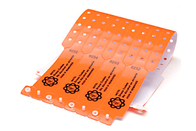 China Braceletes personalizados bilhete da faixa da admissão, cores plásticas dos punhos PMS do festival empresa