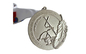 China Medalhas engraçadas do atletismo da lembrança, esmalte macio carimbado do metal medalha feita sob encomenda exportador